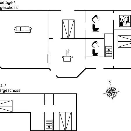 Gidsken - 30m From The Sea By Interhome